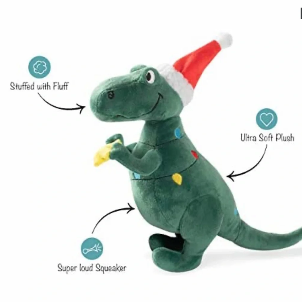 🆕 Fringe Studio Fa Rawr Rawr Rawr T Rex Dog Toy